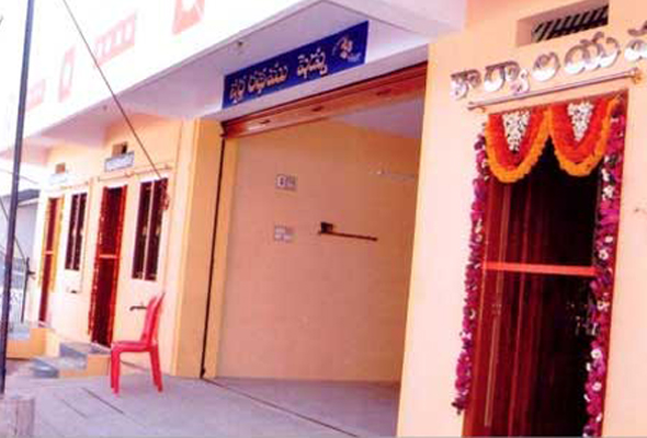 Shed for the Vaikunta Ratham.